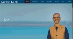 Desktop Screenshot of ganeshkohli.com